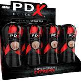 PDX ELITE - SET DE CORREDORES DE 12 UNIDADES: 6X VAGINA, 3X ANO, 3X BOCA
